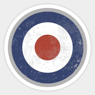 Royal Air Force (distressed) Sticker